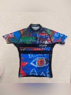 Cycology “8 Days” Beatles Cycling Jersey - Full Zip - XL